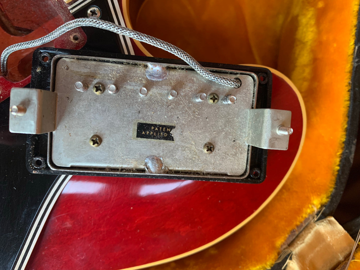 1961 Gibson ES-335 TDC Cherry Red w/ Original Case - 2 PAF's, Stop Tailpiece, Bigsby, Clean Dot Neck!