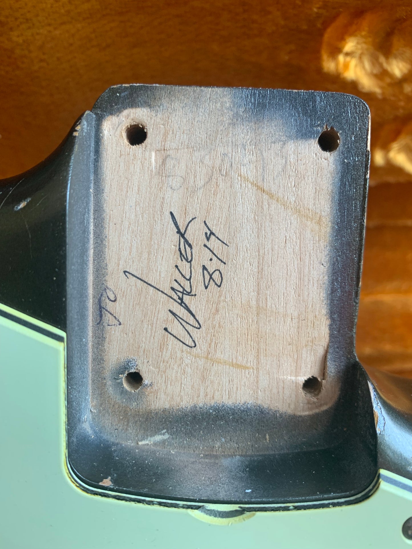 Fender Custom Shop Masterbuilt Paul Waller 1962 Stratocaster Relic Aged Charcoal Frost - Matching H/S '62 Strat Josefina Pups!