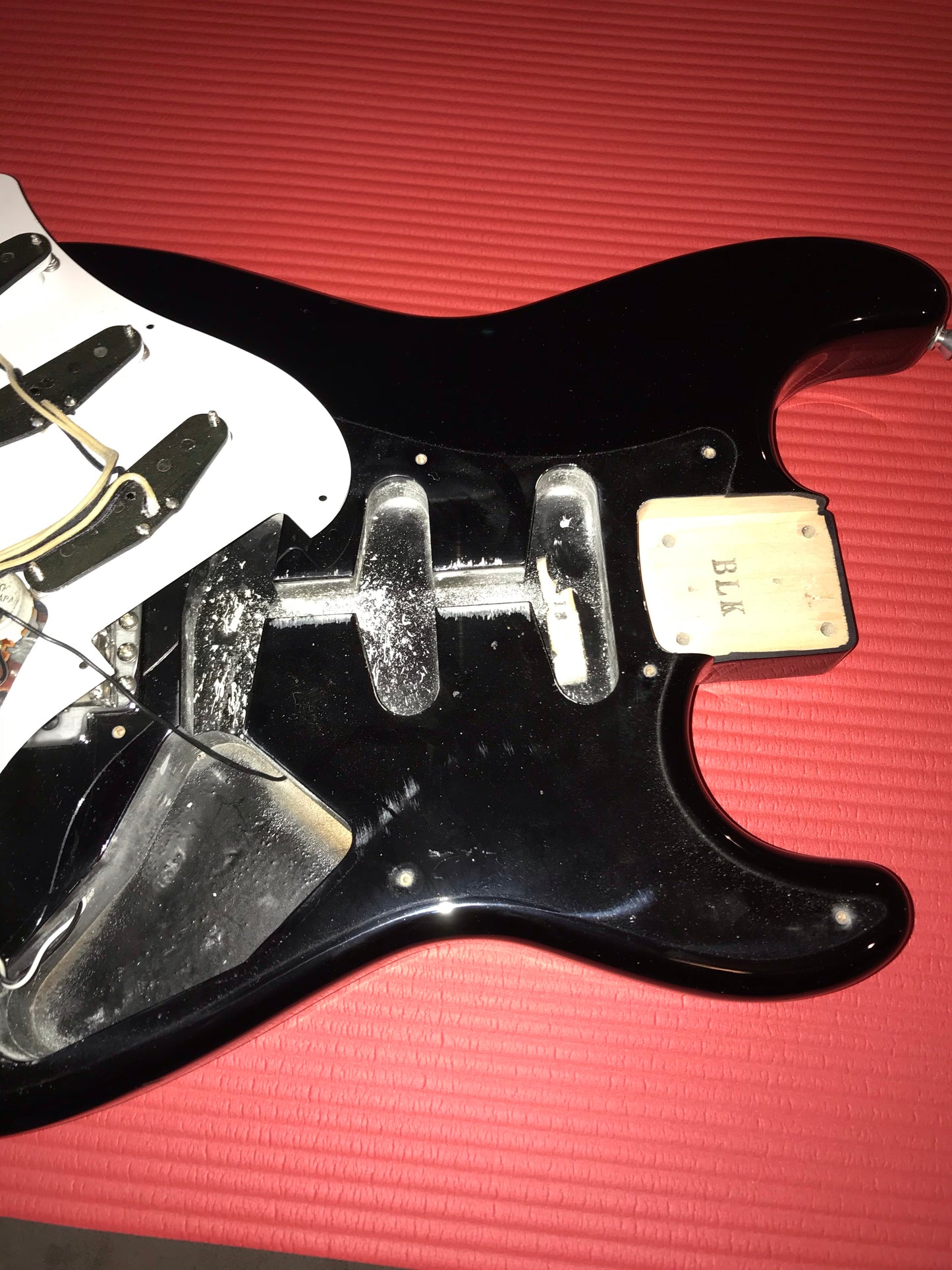 2004 Fender '57 Vintage Reissue Stratocaster Japan ST57 US - Black, USA Pickups, Maple Neck CIJ Strat