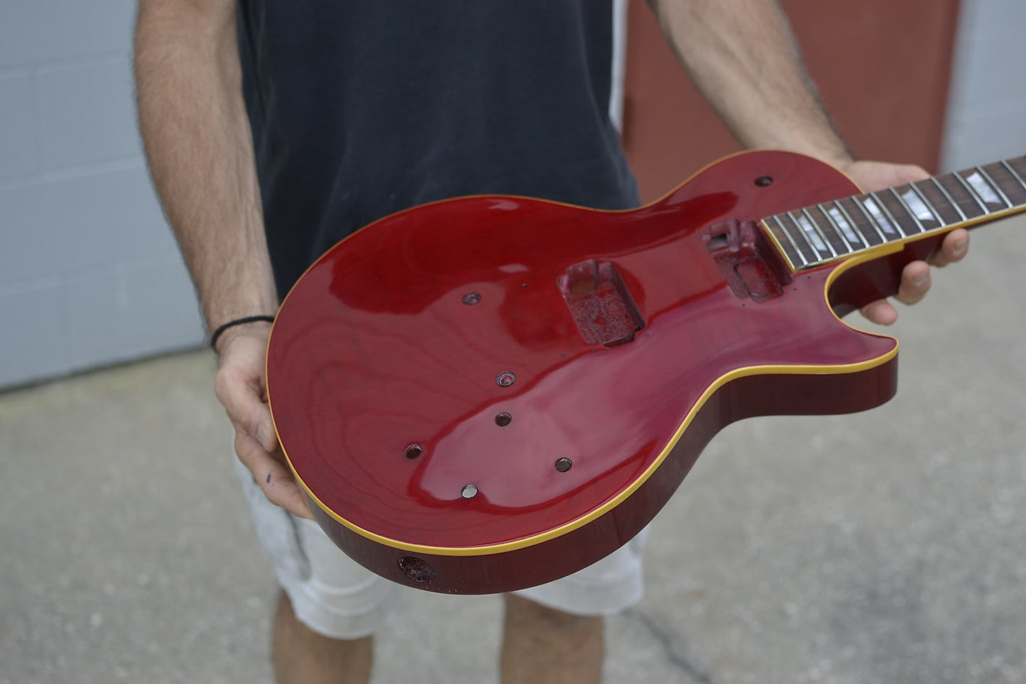 1959 Gibson Les Paul Reissue BRAZILIAN BOARD HISTORIC MAKEOVERS 59 Neck R9