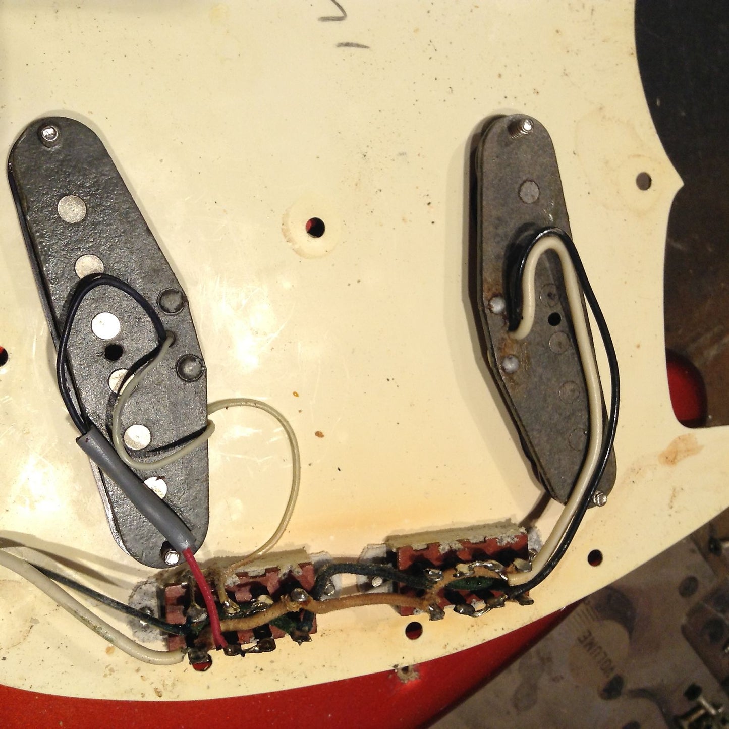 1969 Fender Mustang Competition Red w/ OHSC - Matching Headstock 1960's Offset Kurt Cobain Style!