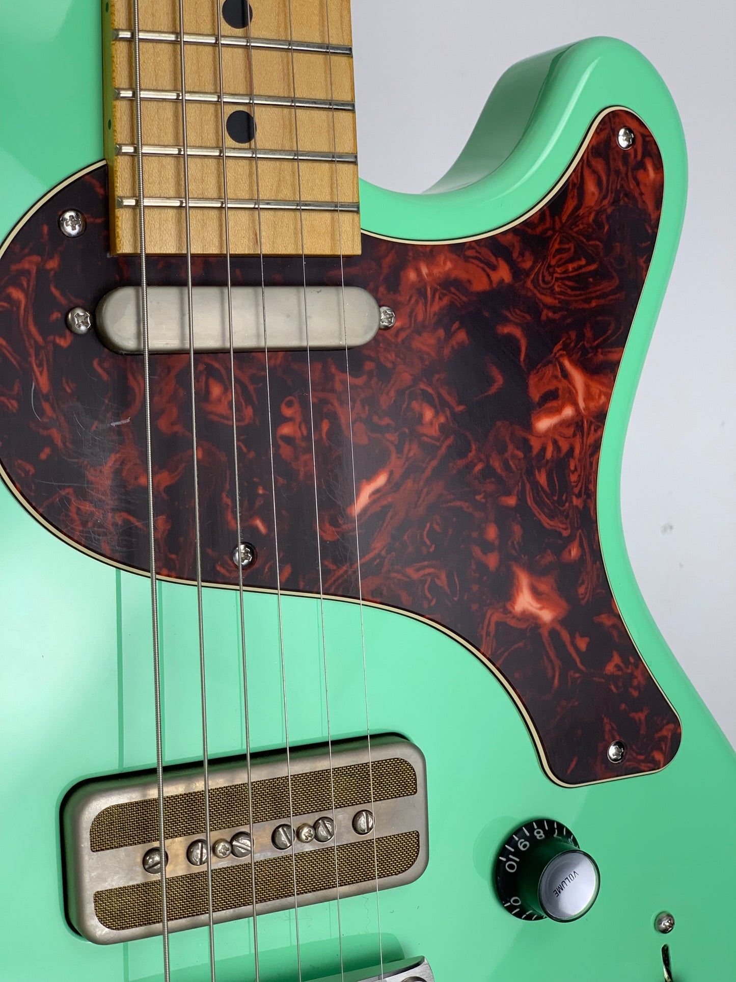 2023 Nik Huber Piet Surf Green | Descendant Tremolo, P90, Gold Foil Pickups!