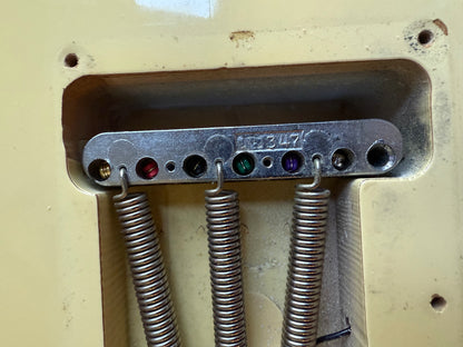 1982 Fender '57 American Vintage Reissue Fullerton Stratocaster 1957 Olympic “Vintage White” RED BOBBIN PICKUPS Very Early RI! AVRI