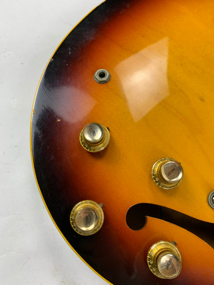 1967 Gibson ES-335 TD Sunburst Vintage Guitar Stoptail | Pat # Sticker Pickups Pre-T-Top!
