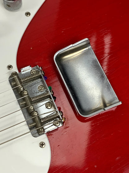 1964 Fender Musicmaster RARE Cherry Red | Pre-CBS duo sonic vintage