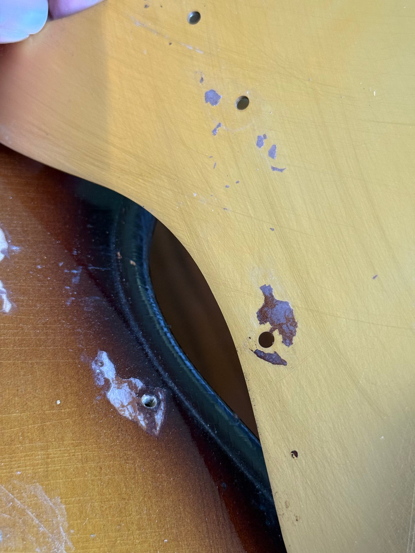 1959 Fender Precision Bass Anodized Gold Guard Sunburst 100% Original Vintage Maple Neck