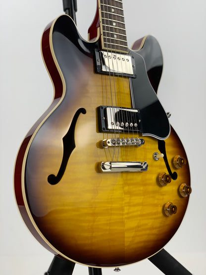 2020 Gibson Custom Shop CS-336 Flametop | Vintage Sunburst, Smaller ES-335