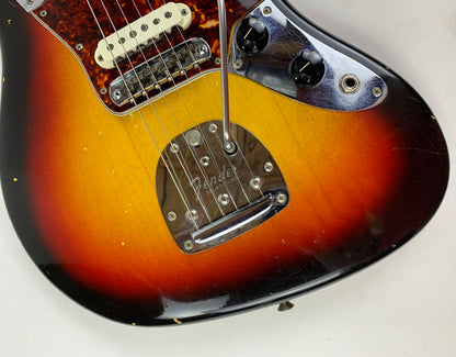 1963 Fender Jaguar Sunburst w Original Case | Pre-CBS Offset CLEAN Vintage Guitar