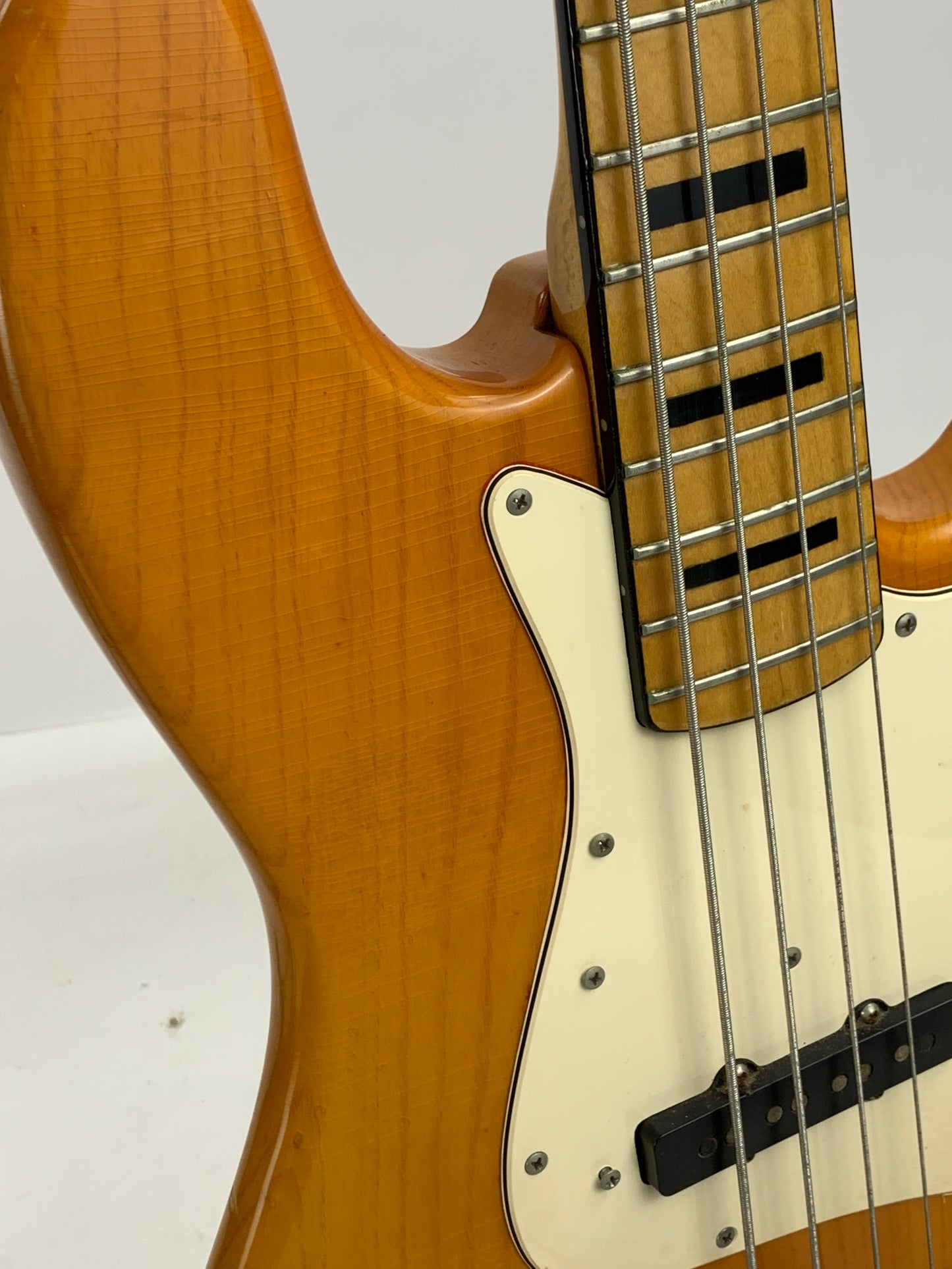 1973 Fender Jazz Bass Natural | Black Block Inlays, Vintage Electric Bass Guitar!