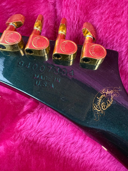 1994 Gibson Custom Shop Edition Explorer DARK METALLIC GREEN | Gold Hardware 57 Classics!