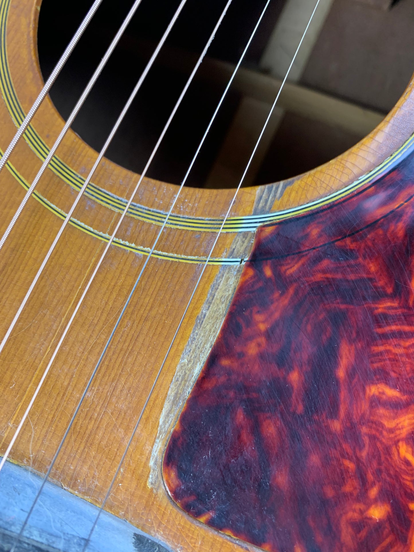 1963 Gibson J-50 ADJ Natural Vintage Acoustic Dreadnought Guitar SOUNDS GREAT!
