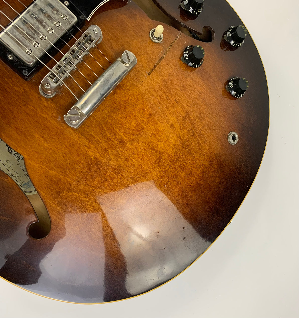 1983 Gibson ES-335 Dot Reissue Tobacco Sunburst | Tim Shaw Humbuckers, Plays And Sounds Great!