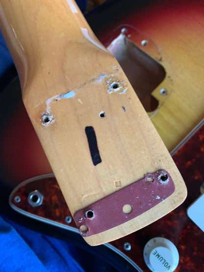 MINTY 1964 Fender Jazzmaster Sunburst | Vintage PRE-CBS, Clay Dots, Spaghetti Logo, White Case, TAGS