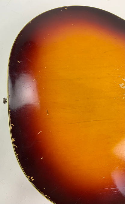 1965 Guild Starfire Bass Sunburst Hagstrom Bi-Sonic Pickup, Sounds Great!