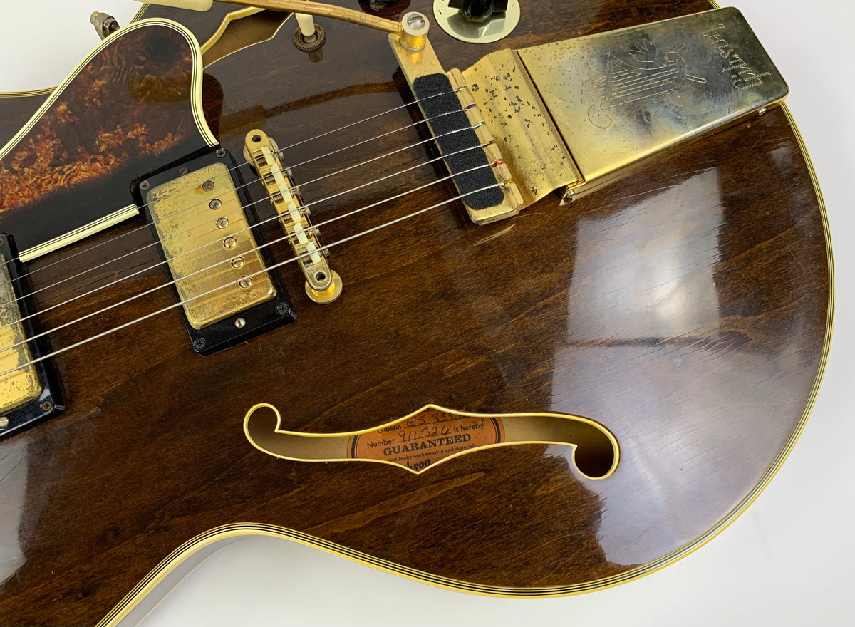 1969 Gibson ES-355 TDSV Walnut Brown ala BB KING! Vintage 1960s 355 Semi Hollow Body Guitar Stereo