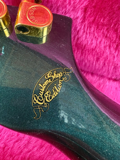 1994 Gibson Custom Shop Edition Explorer DARK METALLIC GREEN | Gold Hardware 57 Classics!