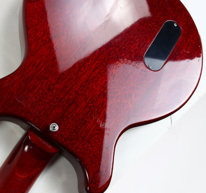 1959 Gibson Les Paul Junior Jr. Doublecut Double Cutaway Vintage Electric Guitar Cherry Red RARE BLACK PICKGUARD