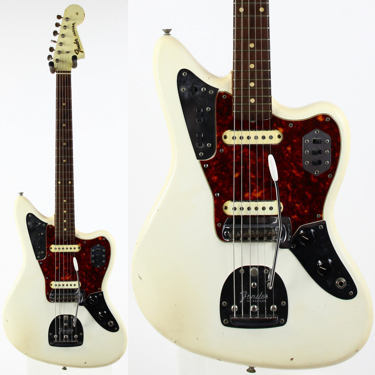 1962 Fender Jaguar Factory Custom Color OLYMPIC WHITE Pre-CBS w