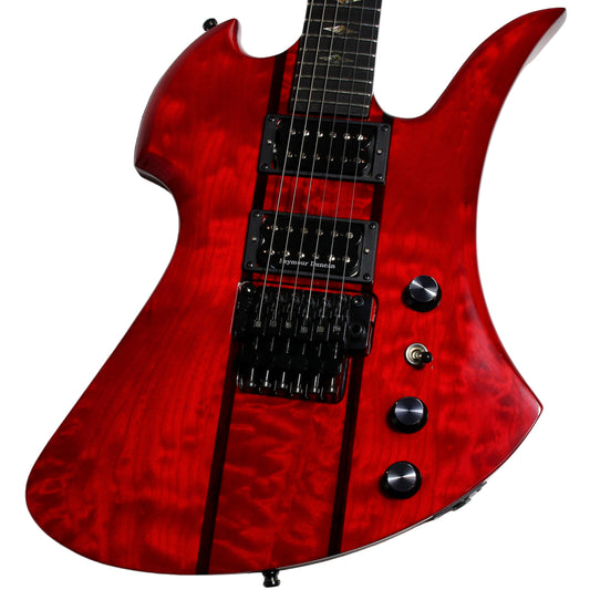 1998 BC Rich USA Mockingbird SL SLASH Transparent Red Floyd Rose!