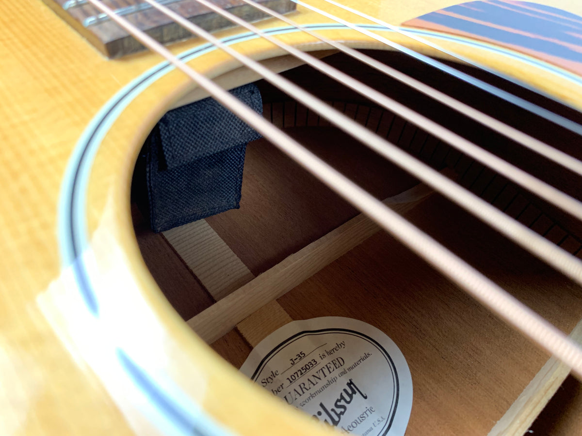 2015 Gibson Banner J-35 Montana Natural Finish w Original Case Dreadnought Acoustic Guitar