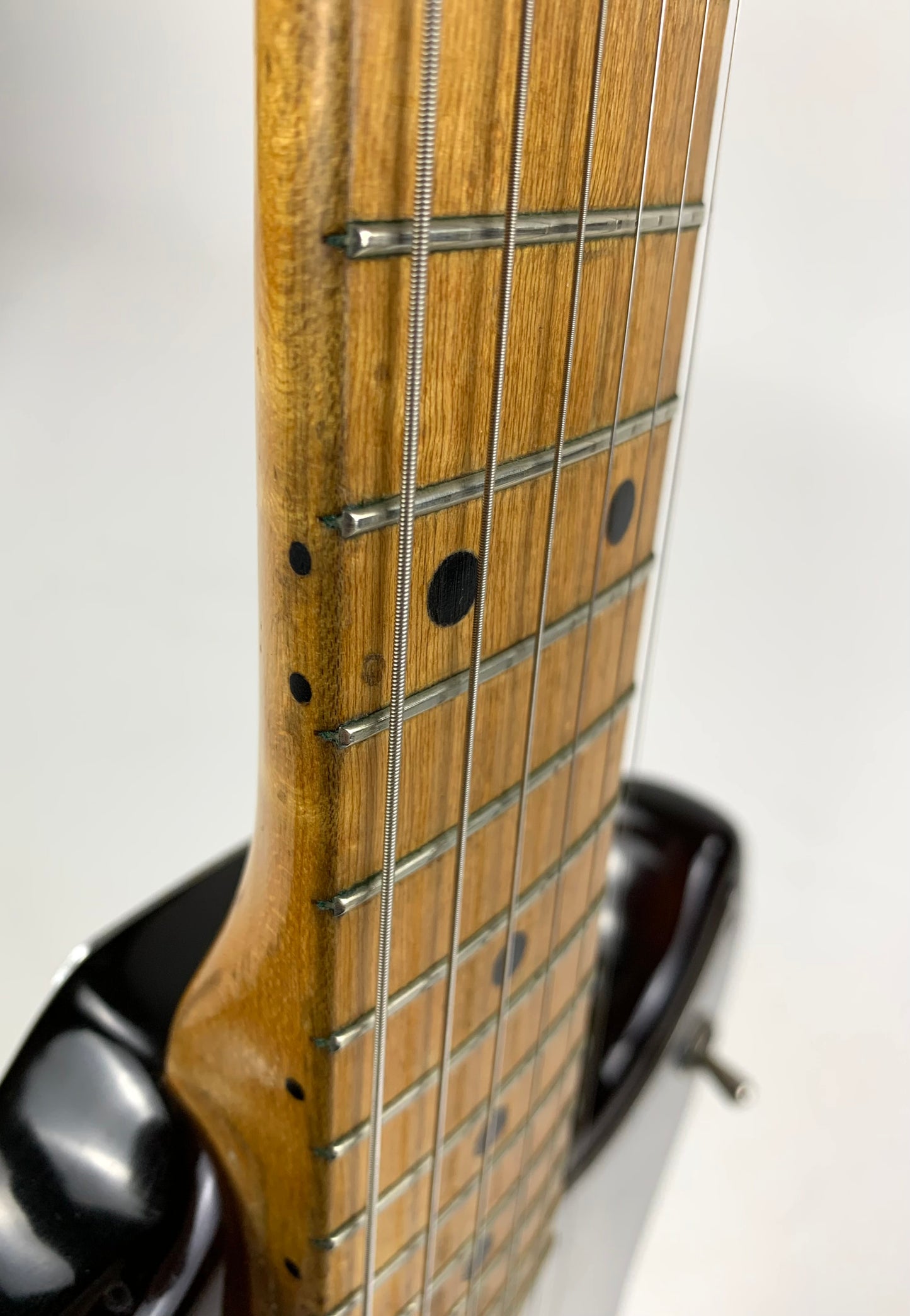 1957 Fender Duo Sonic Vintage Guitar w Original Case | Birdseye Maple Neck!