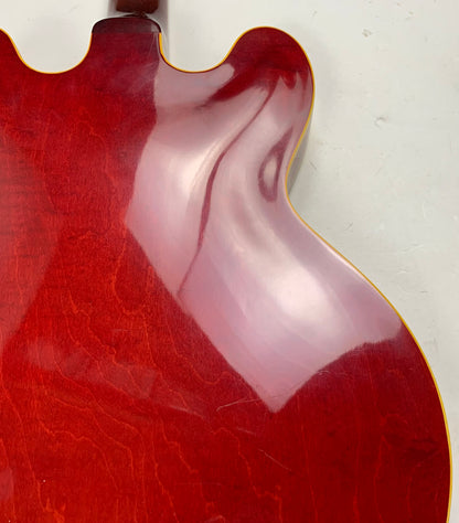 1963 Gibson ES-330TDC Cherry FACTORY BIGSBY w Original Hard Case Exceptionally Clean Vintage Guitar!