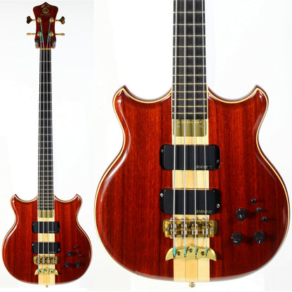 2002 ALEMBIC Custom Short-Scale Electric Bass Guitar Stanley CLARKE Vermilion 4-String