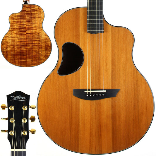 2011 McPherson MG-3.5 Guitar Redwood Top Flamed KOA Back and Sides Acoustic Guitar | LR baggs RTSII