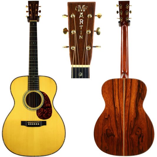 2012 Martin Custom Shop 000-42 Premium MADAGASCAR Rosewood ADIRONDACK Spruce Koa Binding