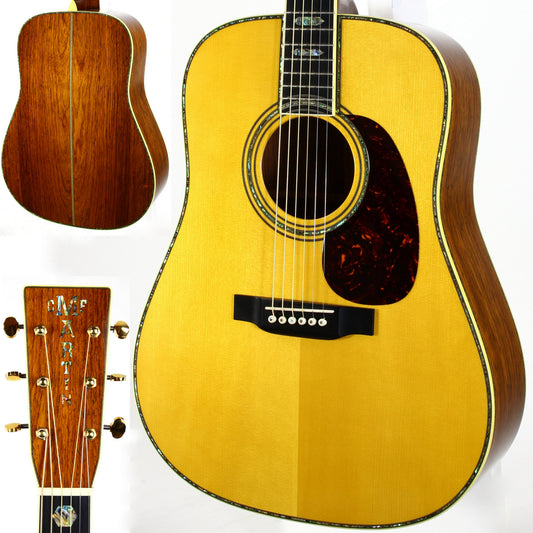 2018 Martin Custom Shop John Mayer D-45 Signature Model Signed Guatemalan Rosewood Engelmann Spruce