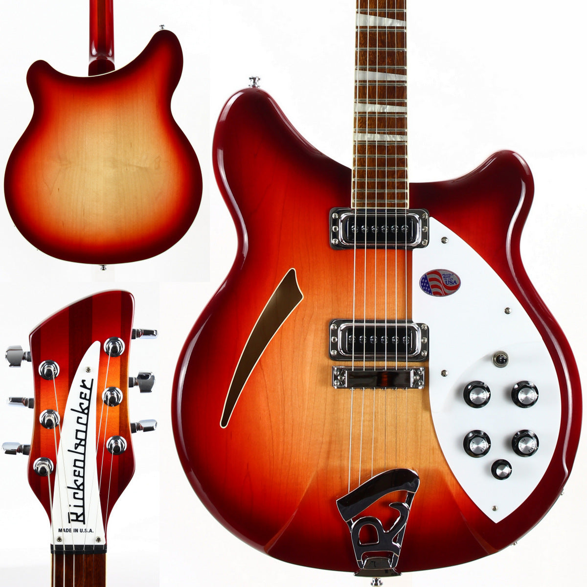 2013 Rickenbacker 360 Amber Fireglo