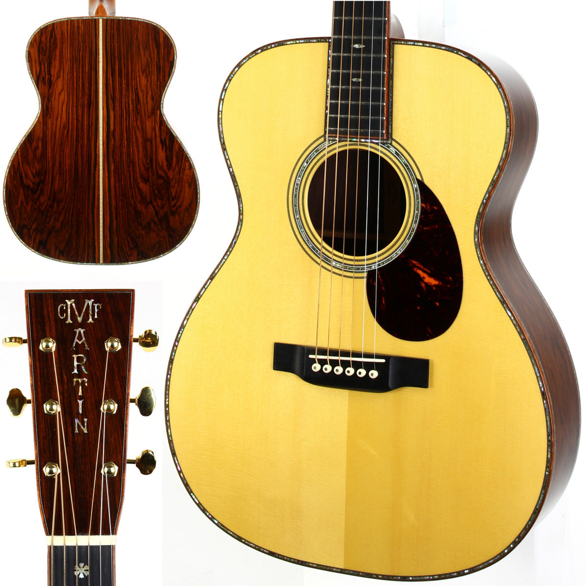2016 Martin Custom Shop 000-45 GUATEMALAN Rosewood ITALIAN Alpine Spruce