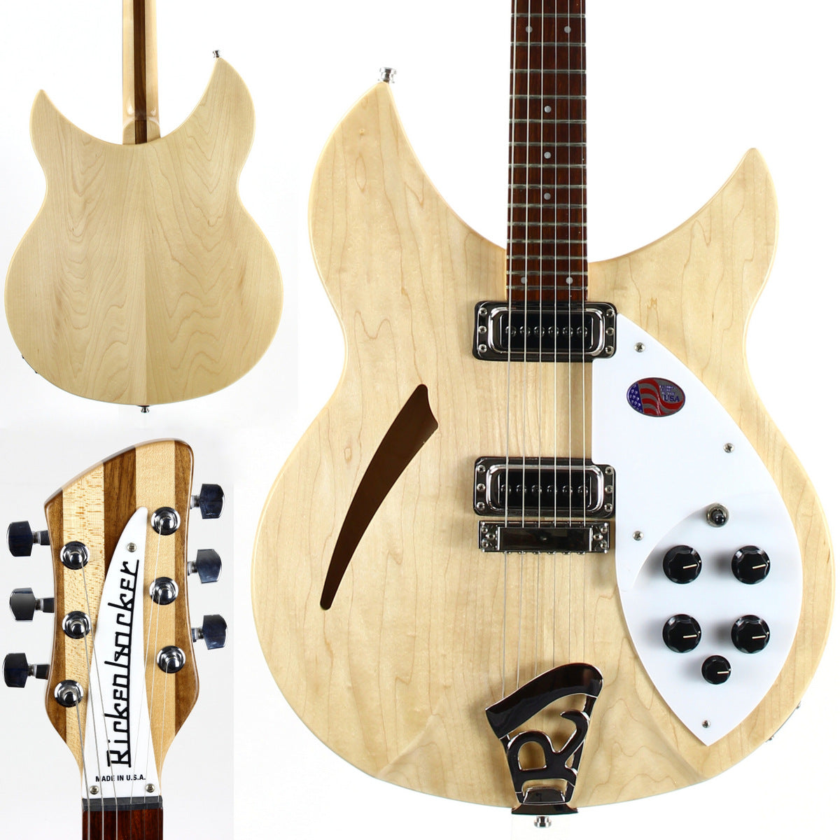 2021 Rickenbacker 330 MG Mapleglo