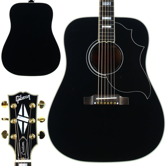2023 Gibson Custom Shop Hummingbird Custom Ebony Black