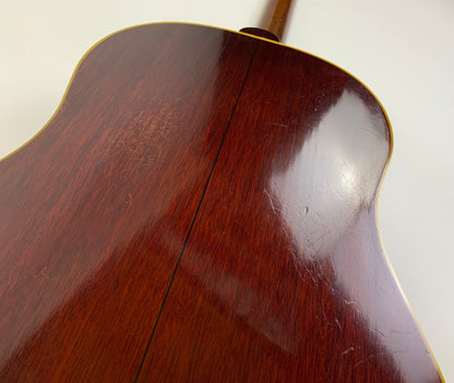 1959 Gibson Country & Western Vintage Acoustic Dreadnought Guitar SJN Southern Jumbo Natural Slope Shoulder