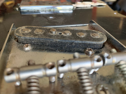 1973 Fender Telecaster Custom FACTORY BLACK | Keith Richards Spec!