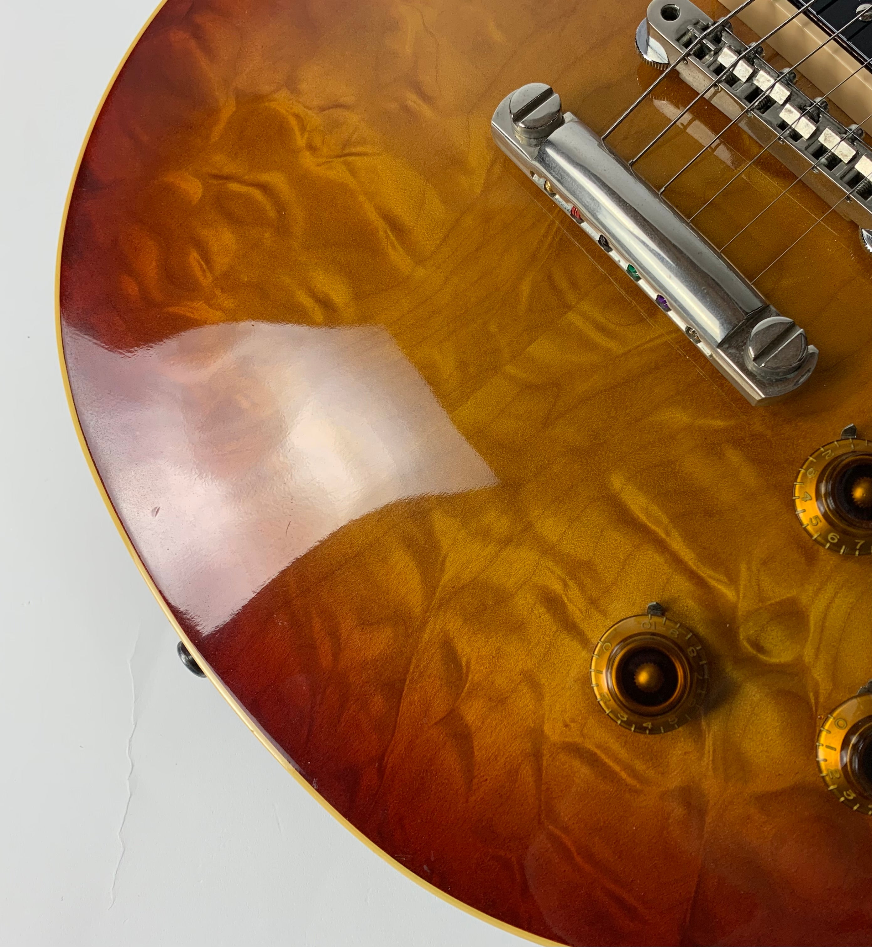 1987 Gibson Les Paul Prehistoric 1959 Reissue QUILT TOP VERY RARE