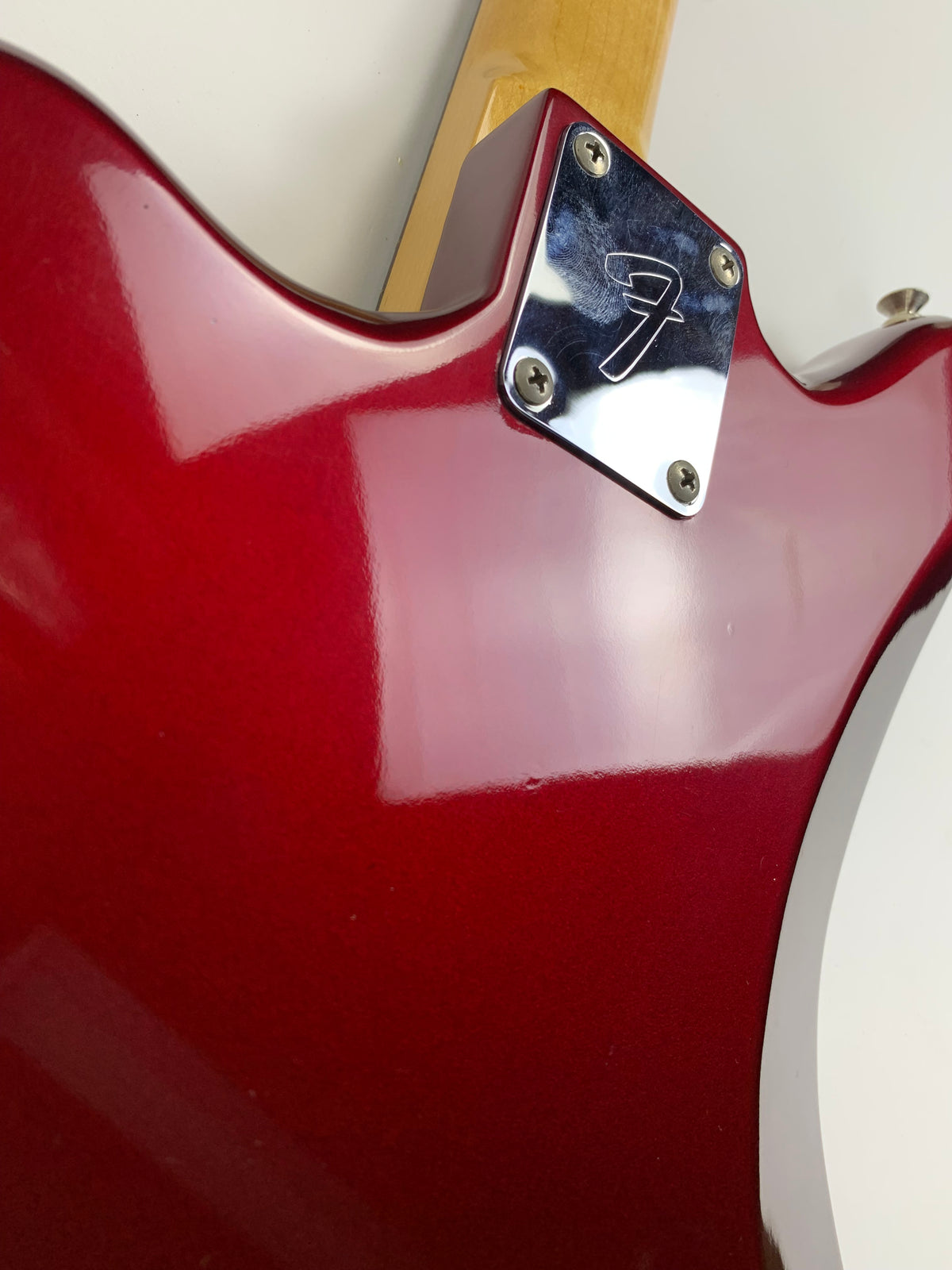 1993 Fender Custom Shop Masterbuilt Fred Stuart Electric XII Candy Apple Red Matching Headstock Early CS 12-String