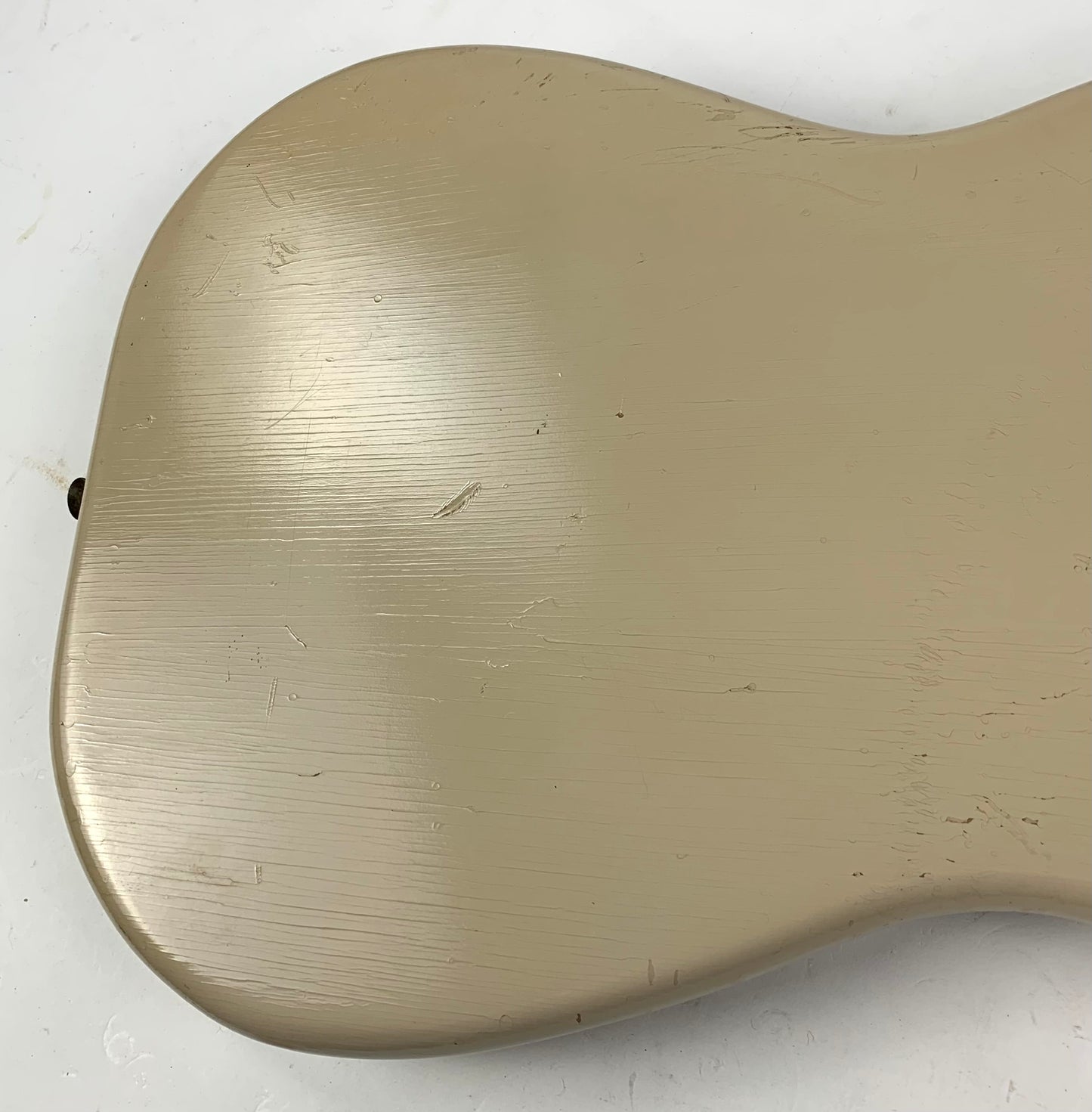 1957 Fender Duo Sonic Desert Sand Tan Wide Nut Maple Neck Anodized Guard w Original Case Pre-CBS