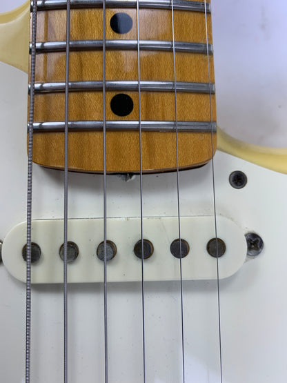 1982 Fender '57 American Vintage Reissue Fullerton Stratocaster 1957 Olympic White RED BOBBIN PICKUPS Very Early RI! AVRI