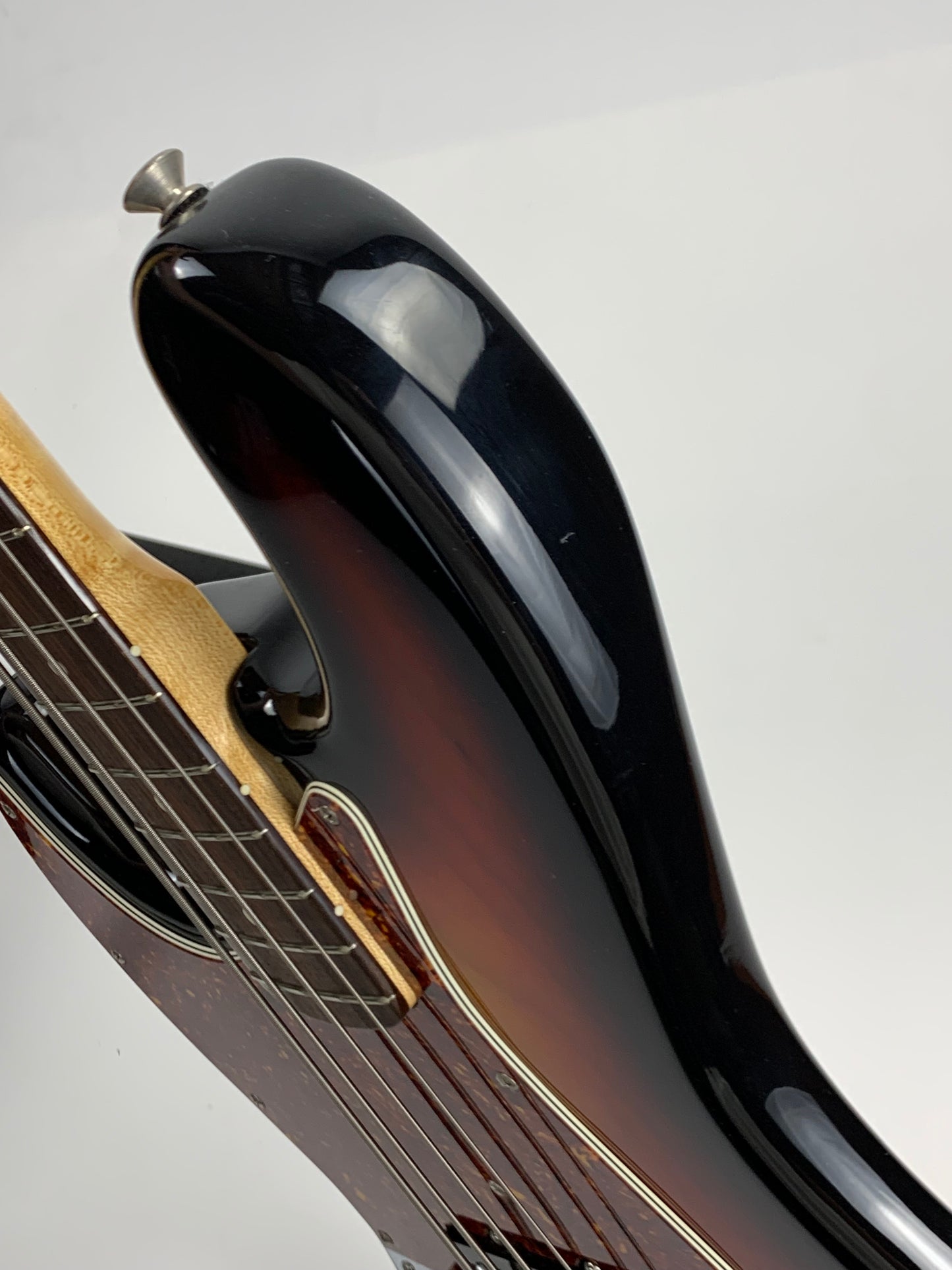 1991 Fender Custom Shop Masterbuilt '62 Jazz Bass Sunburst | Left-Handed Strung Righty FRED STUART