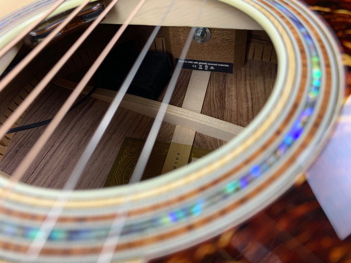 2026 Taylor Next Generation Gold Label 917E Grand Pacific Torrefied Adirondack Top Honduran Rosewood Back Sides