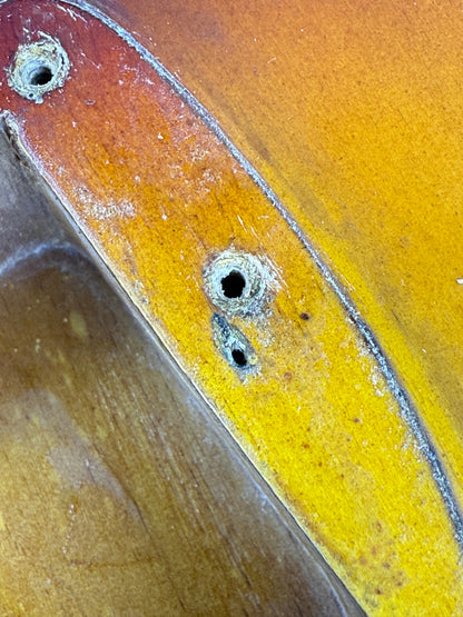 1961 Fender Jazzmaster Sunburst Vintage | 100% Original & Hard Case, Slab Board Neck, Offset Guitar