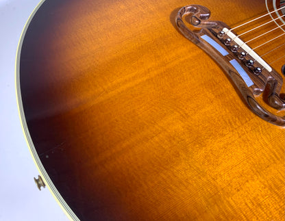1991 Gibson Montana SJ-200 Jumbo Acoustic Electric Guitar J200 E Sunburst