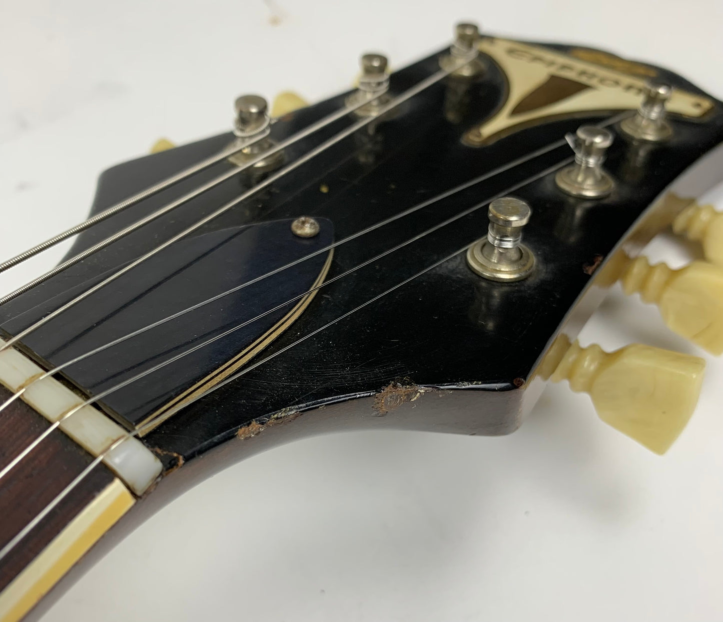 1961 Epiphone E312T Zephyr Regent w PAF Mini Humbuckers Vintage Gibson Case Thinline Hollowbody Guitar