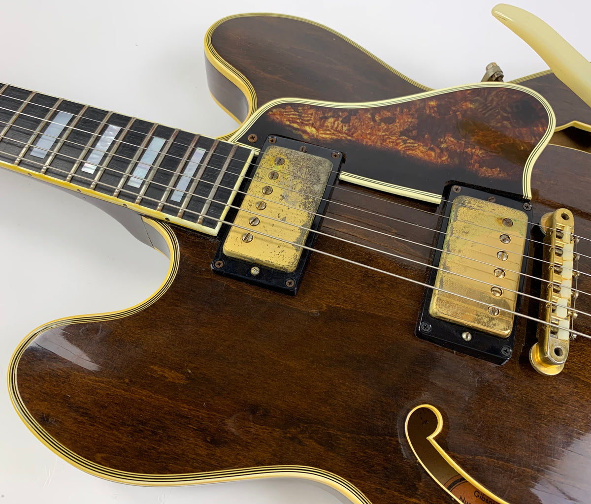 1969 Gibson ES-355 TDSV Walnut Brown ala BB KING! Vintage 1960s 355 Semi Hollow Body Guitar Stereo