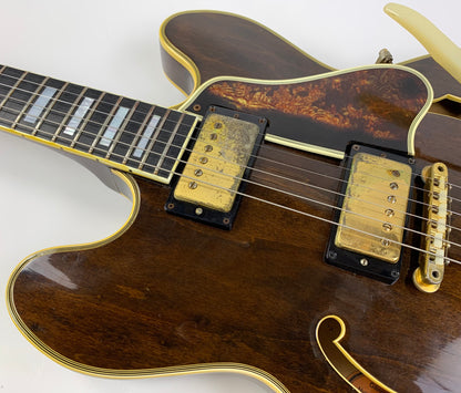 1969 Gibson ES-355 TDSV Walnut Brown ala BB KING! Vintage 1960s 355 Semi Hollow Body Guitar Stereo