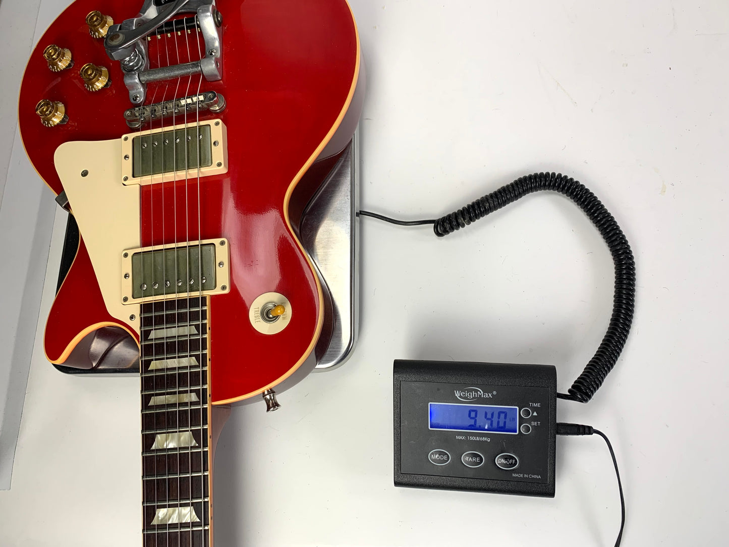 2005 Gibson Custom Shop 1957 Les Paul Standard '57 R7 Sweet Cherry Red w Factory Bigsby LUCY VIBES Eric Clapton George Harrison