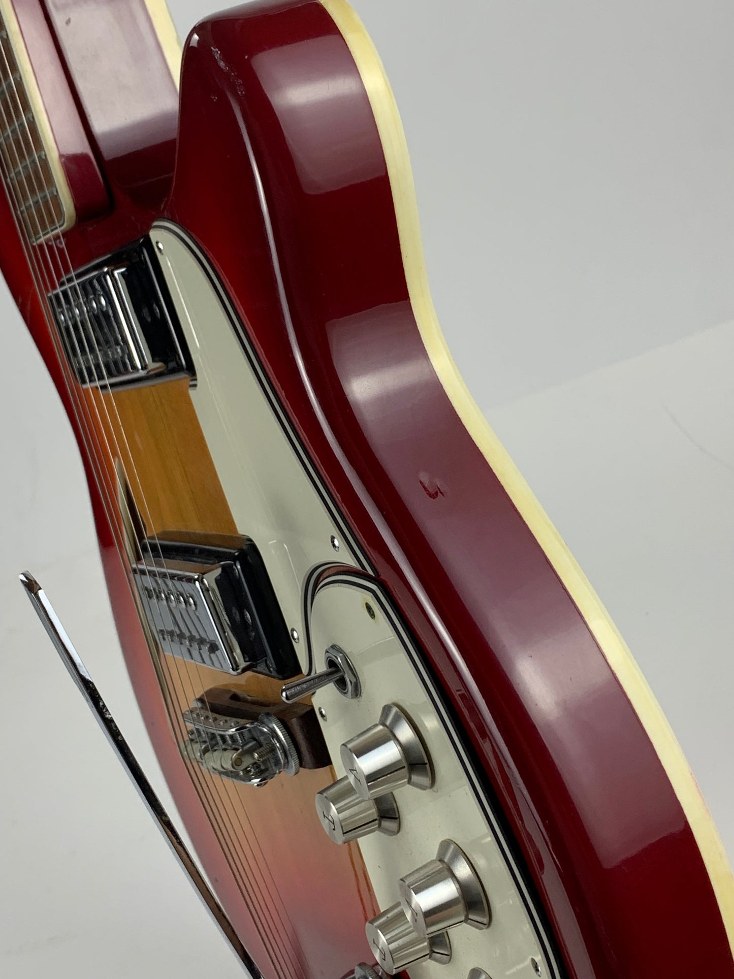 1960s Apollo 2219 Super Cougar Semi Hollow Guitar MIJ Japan