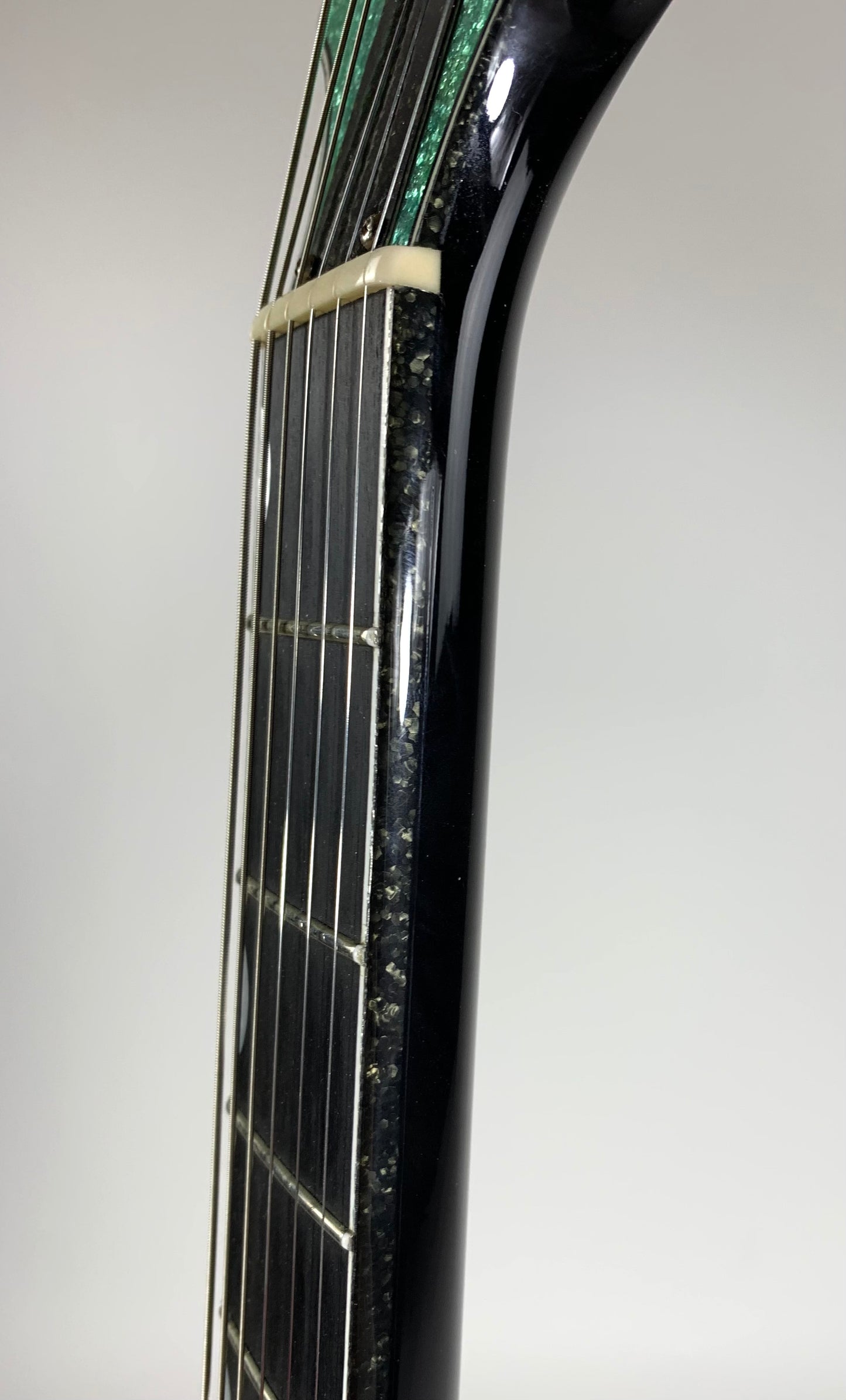 2015 Gretsch USA Custom Shop STEPHEN STERN G6136-CS DC Double Cut White Falcon Turquoise Sparkle 3-Pickup ONE-OFF!